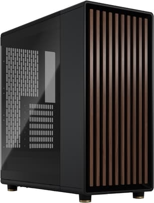 Fractal Design North Charcoal Black Window Clear Kabinet - GEEKD.dk