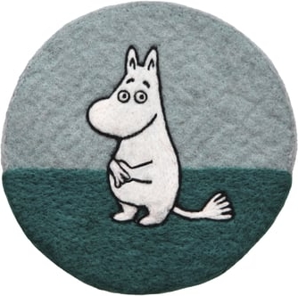 Klippan Bordskåner - Moomin - Ø 21 cm - Uld - Blå