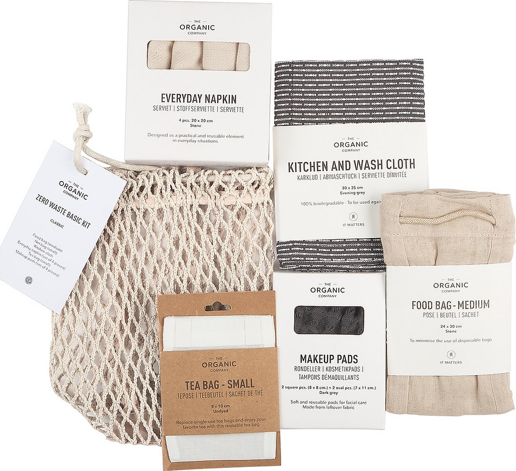 The Organic Company | Zero Waste Basic Kit | ONE SIZE