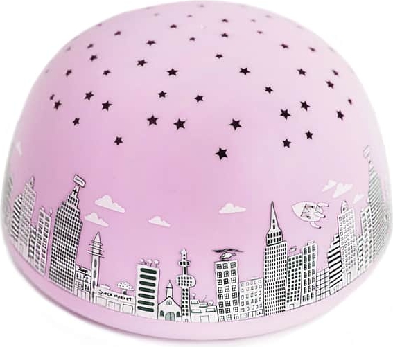 Pellianni Projektor Lampe - Star Light - Ø 14 cm - ABS plastik - Pink