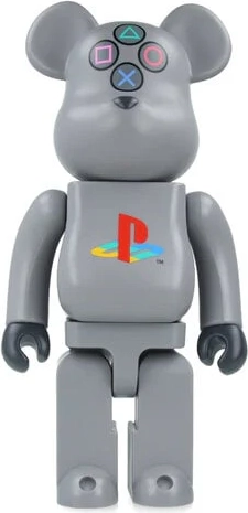 400% bearbrick - playstation (1st generation)