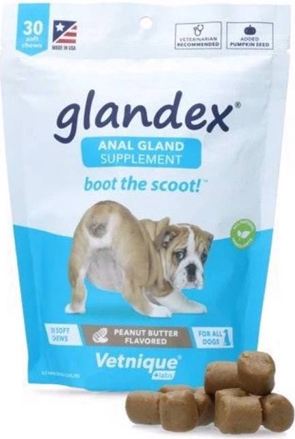 Glandex Soft Chew 30 Stk Fyldte Analkirtler