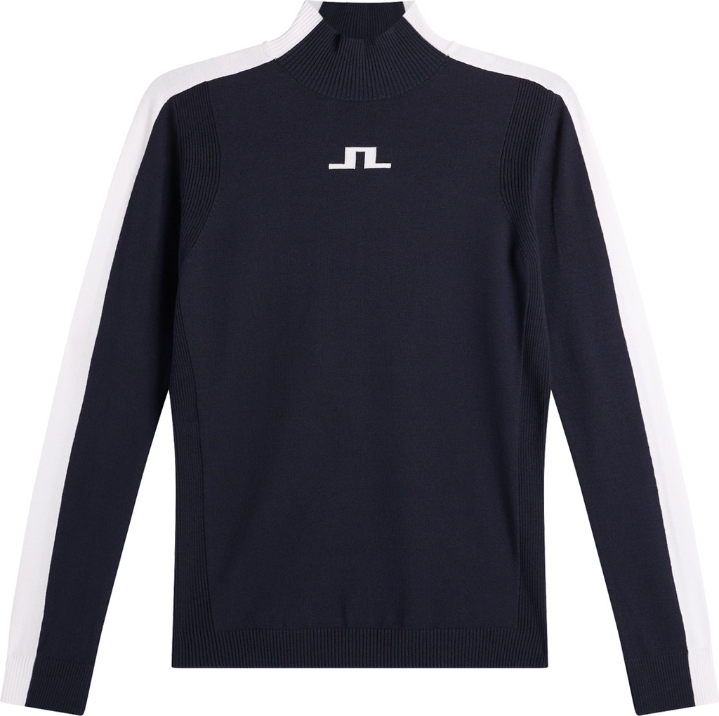 J.Lindeberg Adia Knitted Sweater Golf - Blue