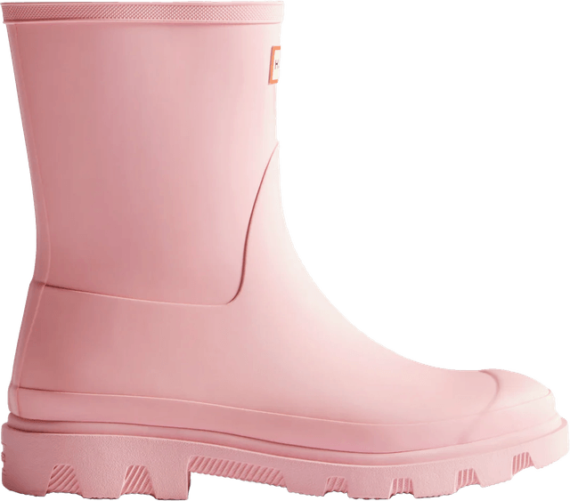 Hunter Unisex Downpour Short Boot Parfait Pink