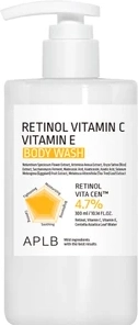 APLB Retinol Vitamin C Body Wash Showergel 300 ml 100ml
