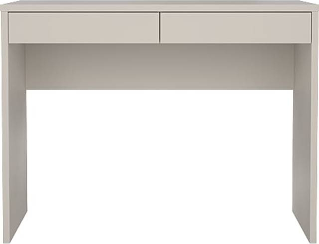function plus skrivebord med 2 skuffer - beige
