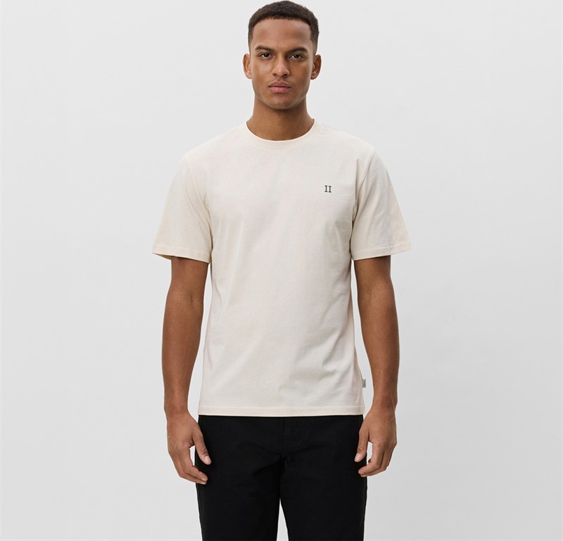 les deux herre core kontrast t-shirt ivory