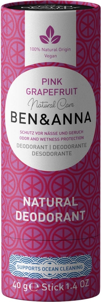 Ben & Anna Ben & Anna Deodorant Pink Grapefruit - CLEAR - 40 g