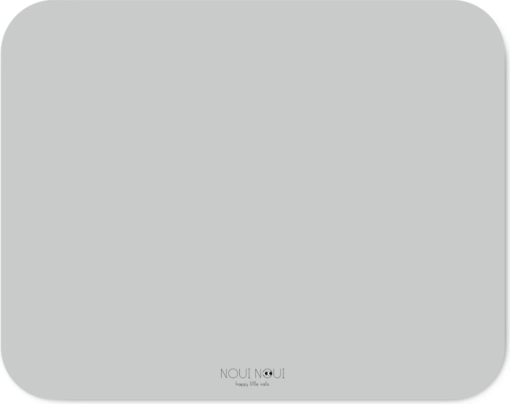 noui noui floor mat, stoleunderlag - grey powder
