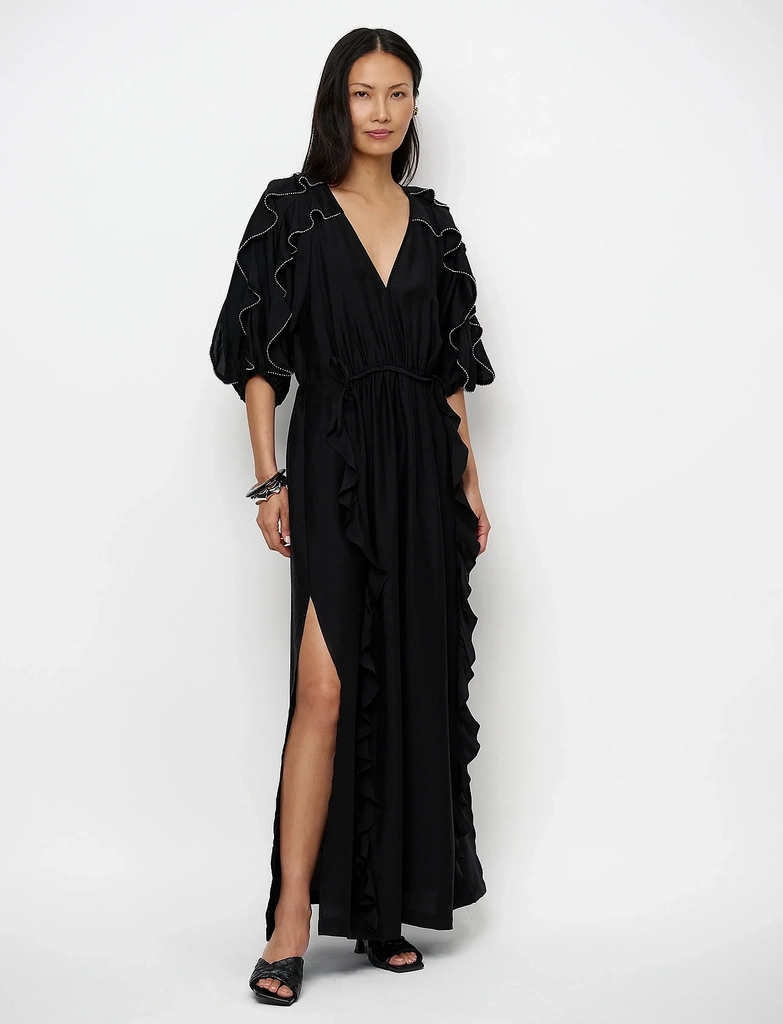 dante6-anzur embellished maxi dress - maxikjoler
