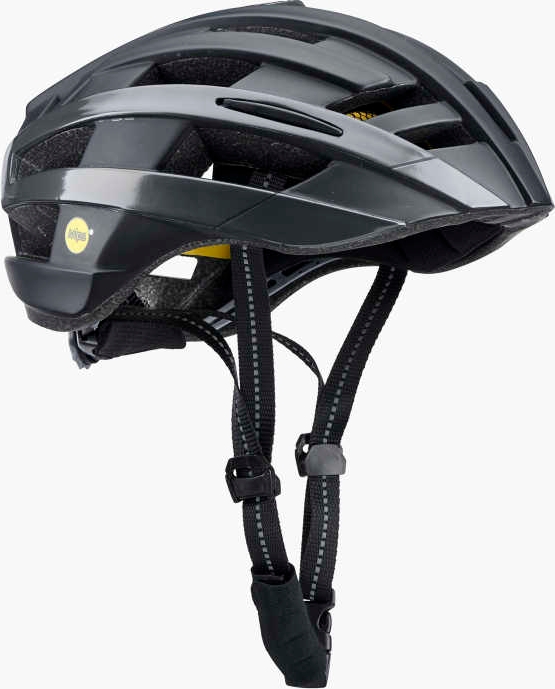 cykelhjälm mips, mattsvart