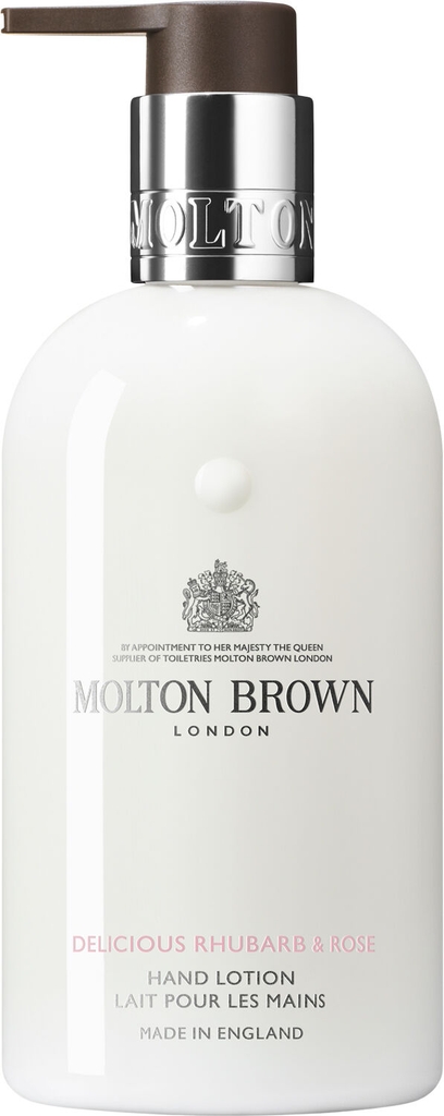 delicious rhubarb & rose hand lotion