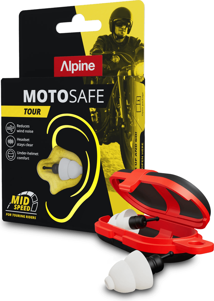 mc-ørepropper alpine motosafe tour 2026