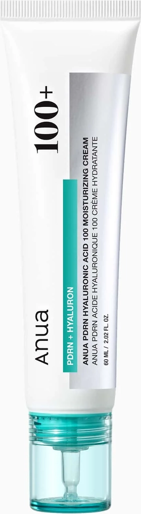 anua pdrn hyaluronic acid 100 moisture cream (60 ml)