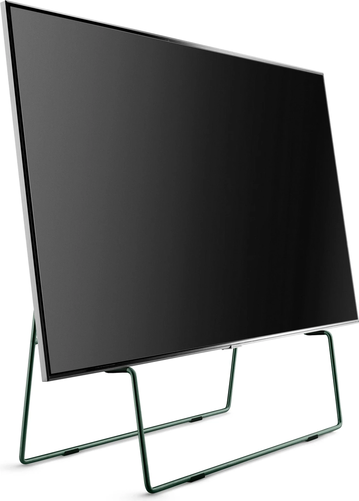 please wait to be seated carry tv stander h: 84 cm - rustfri stål
