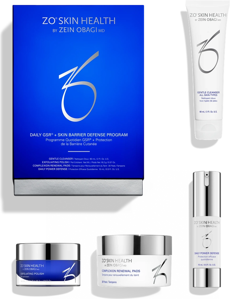 ZO Skin Health Daily GSR + Skin Barrier Defense Program - Hudplejesæt til Alle Hudtyper