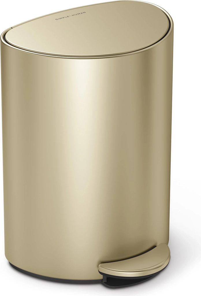 6l smal pedalspand - matguld