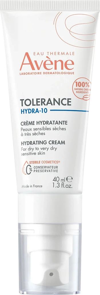 Avène Fuktgivande kräm för torr och känslig hud Tolérance Hydra 10 40 ml