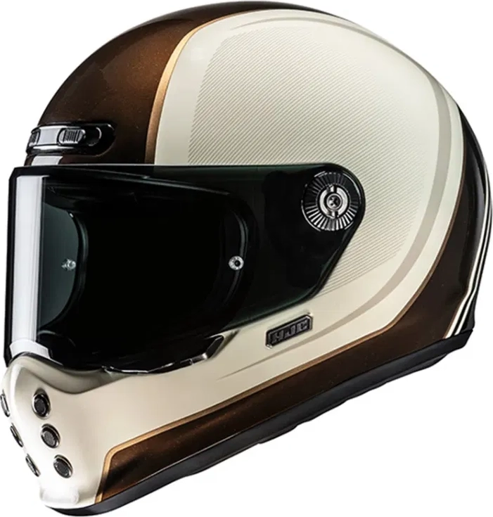 HJC Integralhjelm V10 Hodu - Hvid/Sort Herre