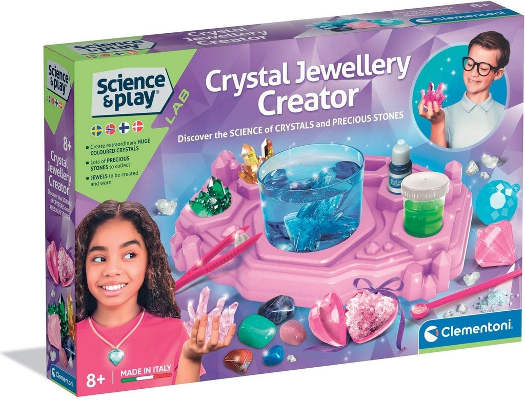 Science & Play Crystal Jewellry Creator Lab