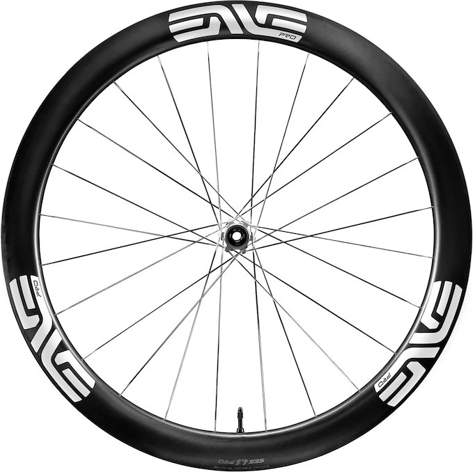 Enve Composites SES 4.5 Pro Front 700c12x100 CL Black White Decal