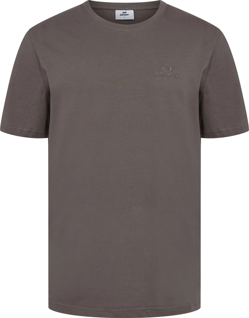 Bareen Classic fit Tshirt Logo - Ss26 Mand Stone Grey Kortærmede T-shirts Str M - hos Magasin