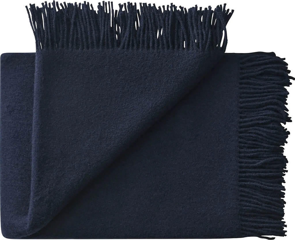 Silkeborg Uldspinderi Season 130X200 Cm - Navy - 130X200CM