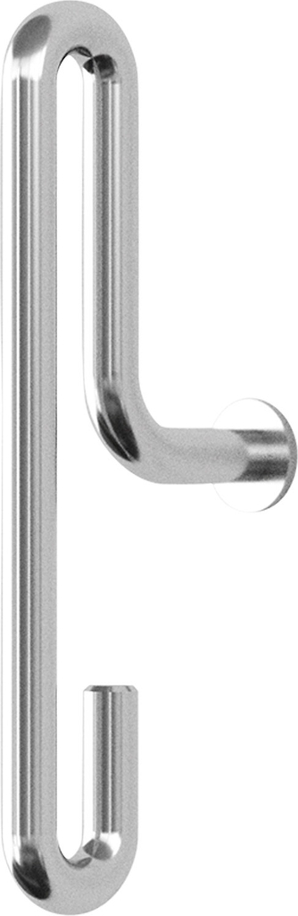 MOEBE Wall Hook, Stainless Steel, Small (X2) - Silver - 7.9X6.7CM