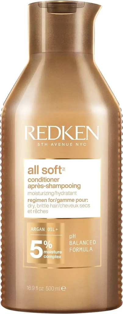 redken all soft repairing conditioner for dry and brittle hair 500ml