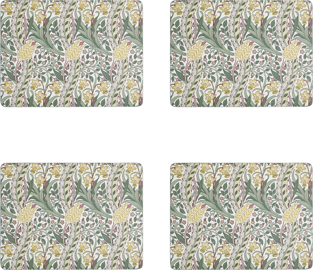 MORRIS & CO Morris & Co Placemats 4-Pack |Green |40.1X29.8 cm
