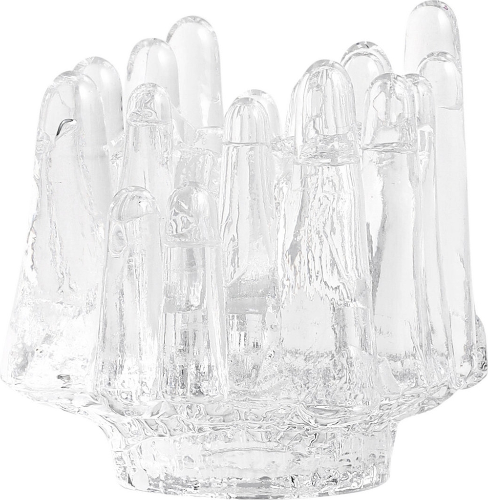 Kosta Boda Polar Fyrfadsstage 11.2cm