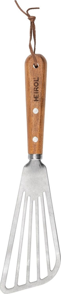 HEIROL Slotted Turner Beech Wood |Silver |One Size