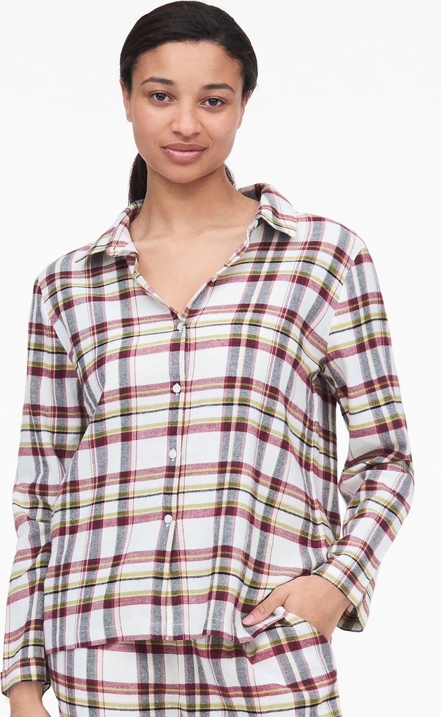 ortense long sleeve shirt - print scottish