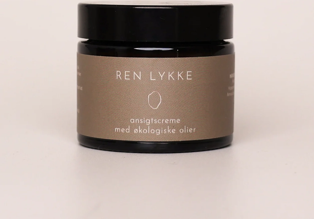 Ren Lykke Ansigtscreme 50 ml Med Økologiske Olier 50ml
