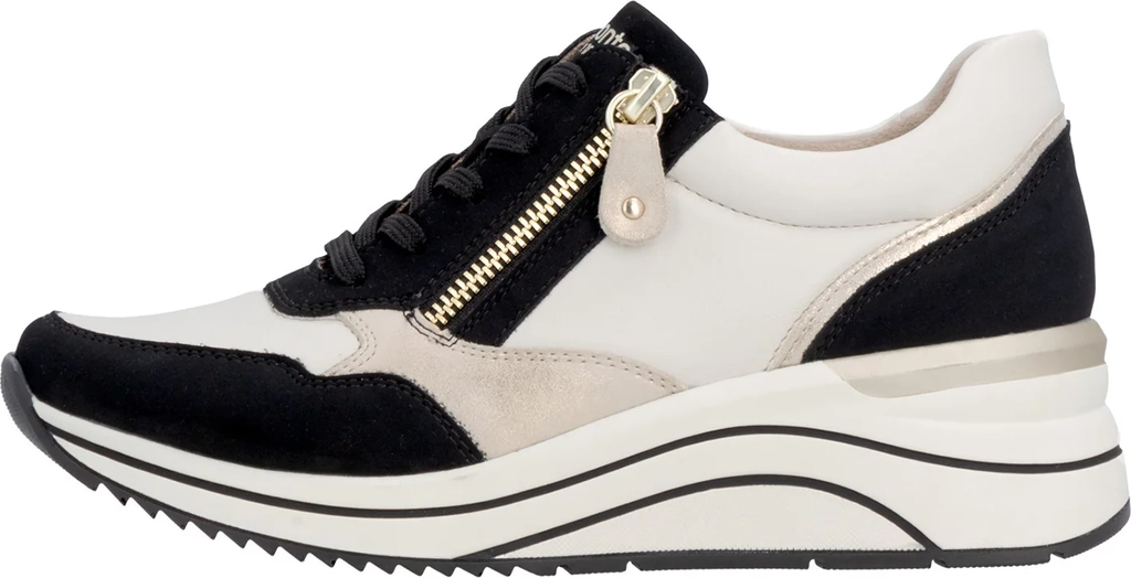 sneaker - sneakers - black/offwhite-muschel d t