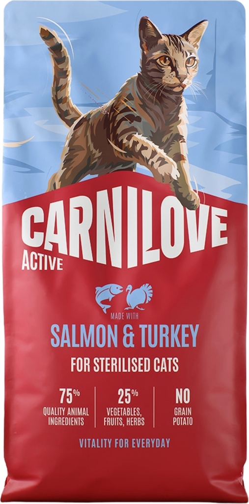 Carnilove Salmon Turkey Sterilised Adult 6 Kg