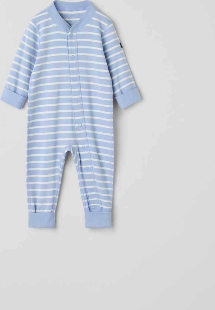 trikåoverall randig