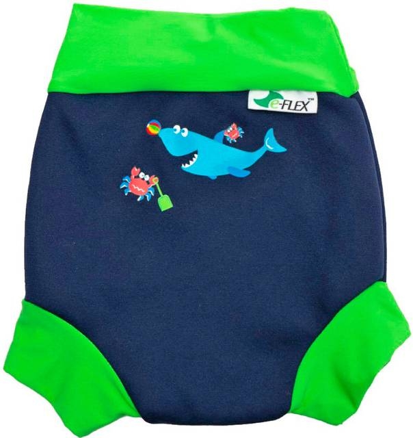 Konfidence Blebadebukser Splashy Swim Nappy - Grøn/Blå