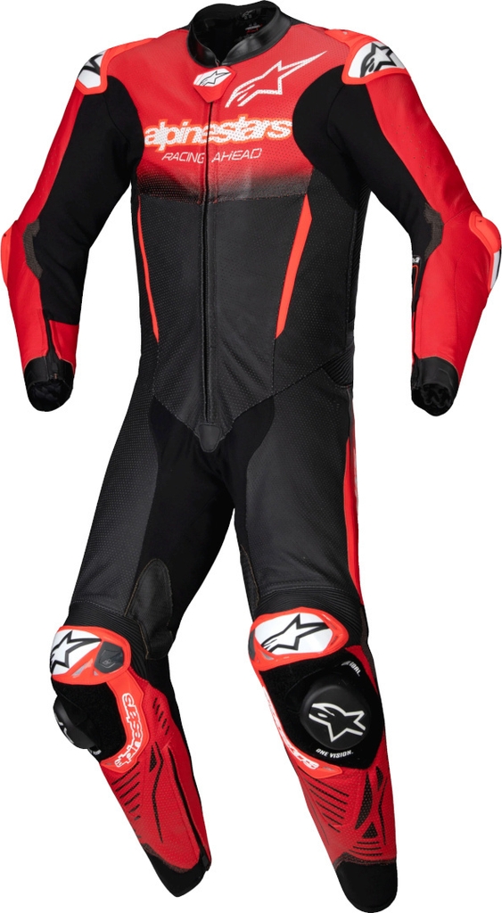 Alpinestars Læderdragt GP-R7 - Sort/Mid Rød