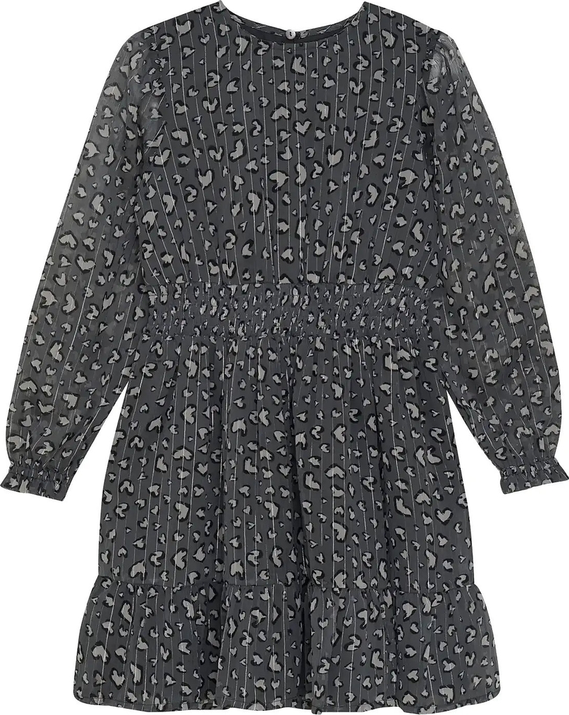 Creamie Dress Leo Dot Iron Gate - Grey