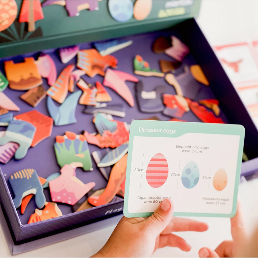 MIEREDU Magnetic Art Case - Dino World |Multi/patterned |One Size