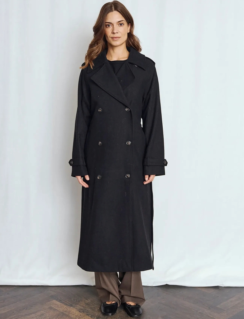 Bruun & Stengade Bs Kaylee Coat Black
