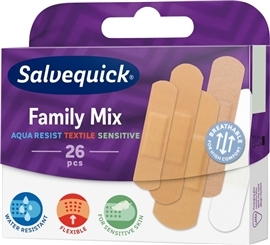 Salvequick Family Mix 26-pack
