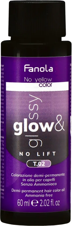 Fanola Ingen Gul Glow&Glans Toner 60ml T.02