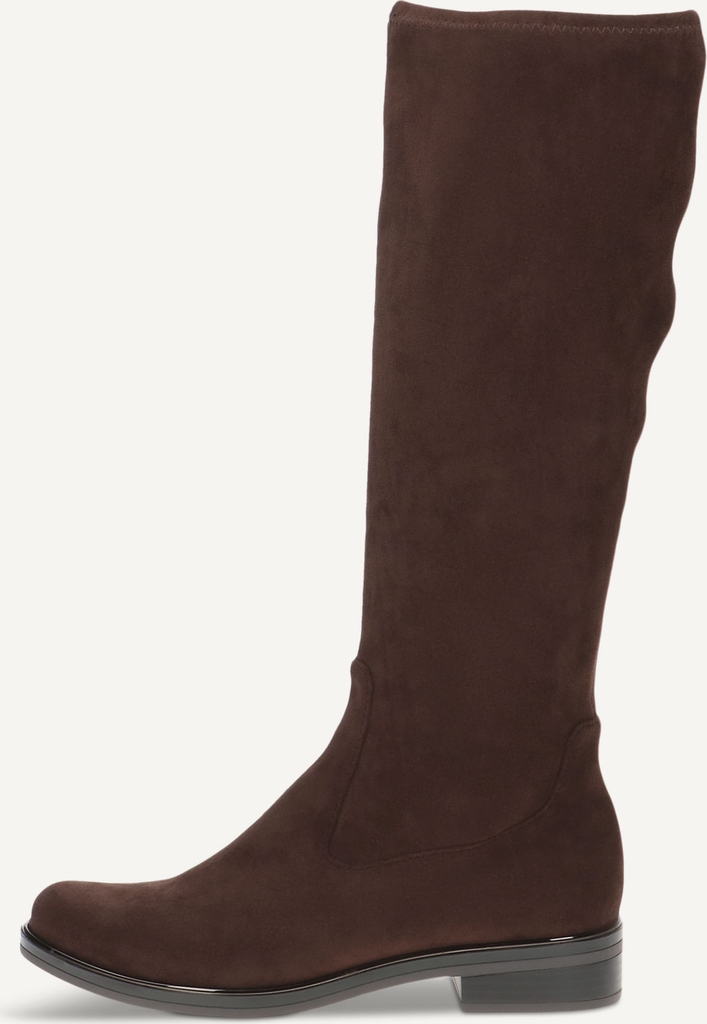 CAPRICE Boots, brown, made of Textiles with Block heel, Size 36