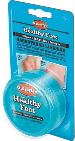 Fotkräm OKEEFFES Healthy Feet 91g