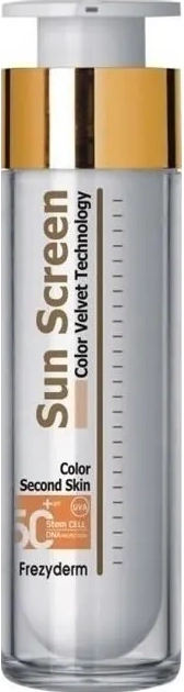 Frezyderm Solskærm Farve Velvet Face Vandafvisende Spf50+ 50ml