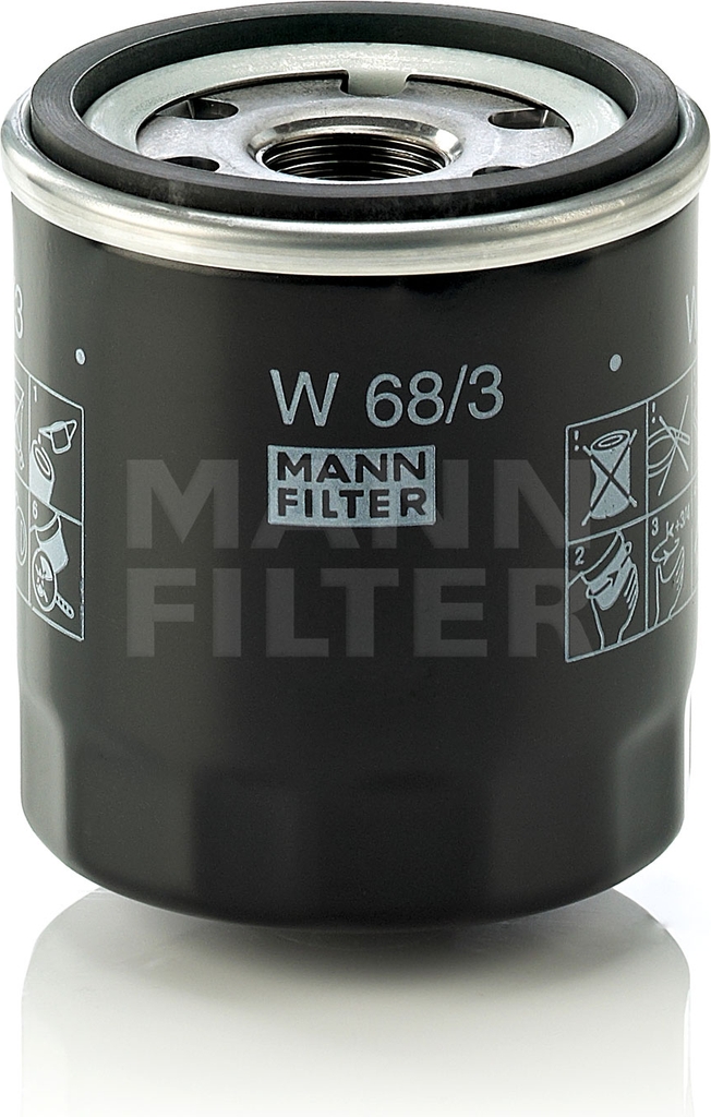 MANN-FILTER W 68/3 Oliefilter