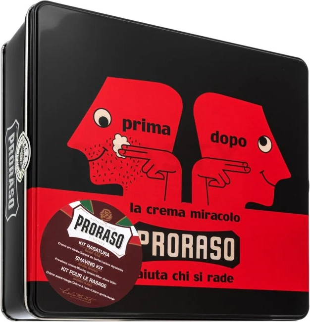Proraso Vintage Selection Beard Care Kit Nærende 100 ml + 100 ml + 150 ml