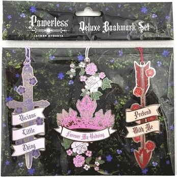 Lauren Roberts Powerless Trilogy Deluxe Bookmark Set of 3
